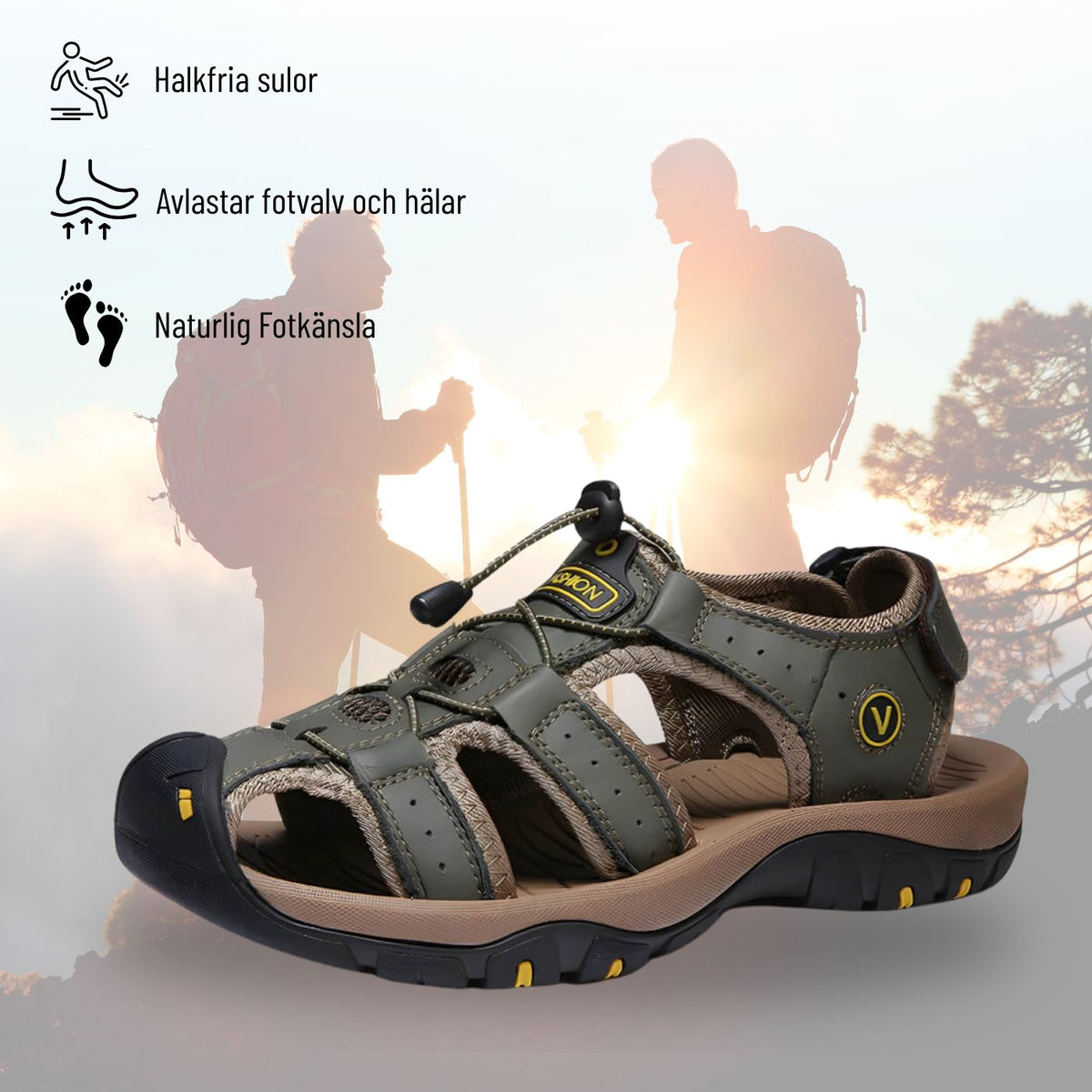 ErgoSandals – Smärtlindrande Ergonomiska Sandaler