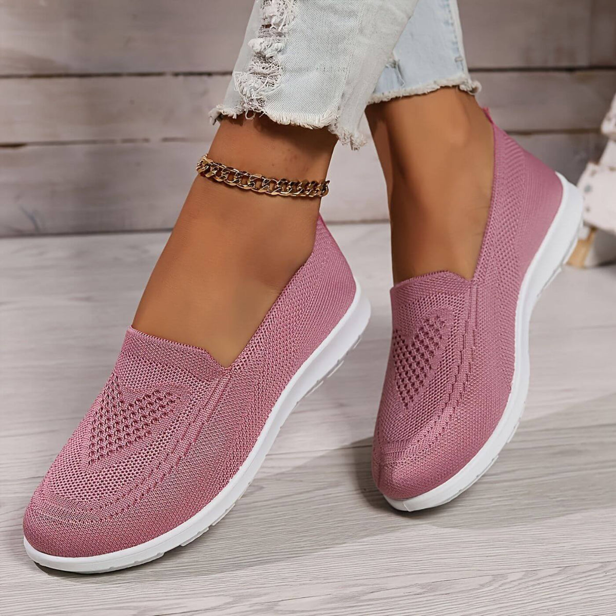 Nova – Andningsbara Ortopediska Slip-on Skor