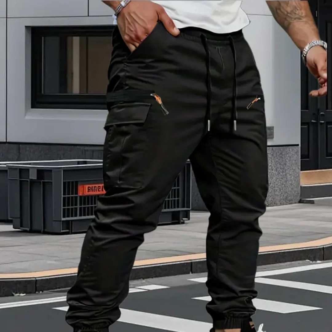 Cargo Stretch Jogger Byxor för Herrar