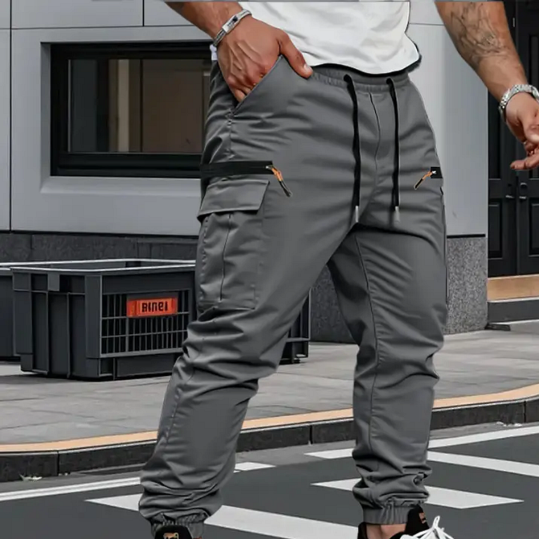 Cargo Stretch Jogger Byxor för Herrar
