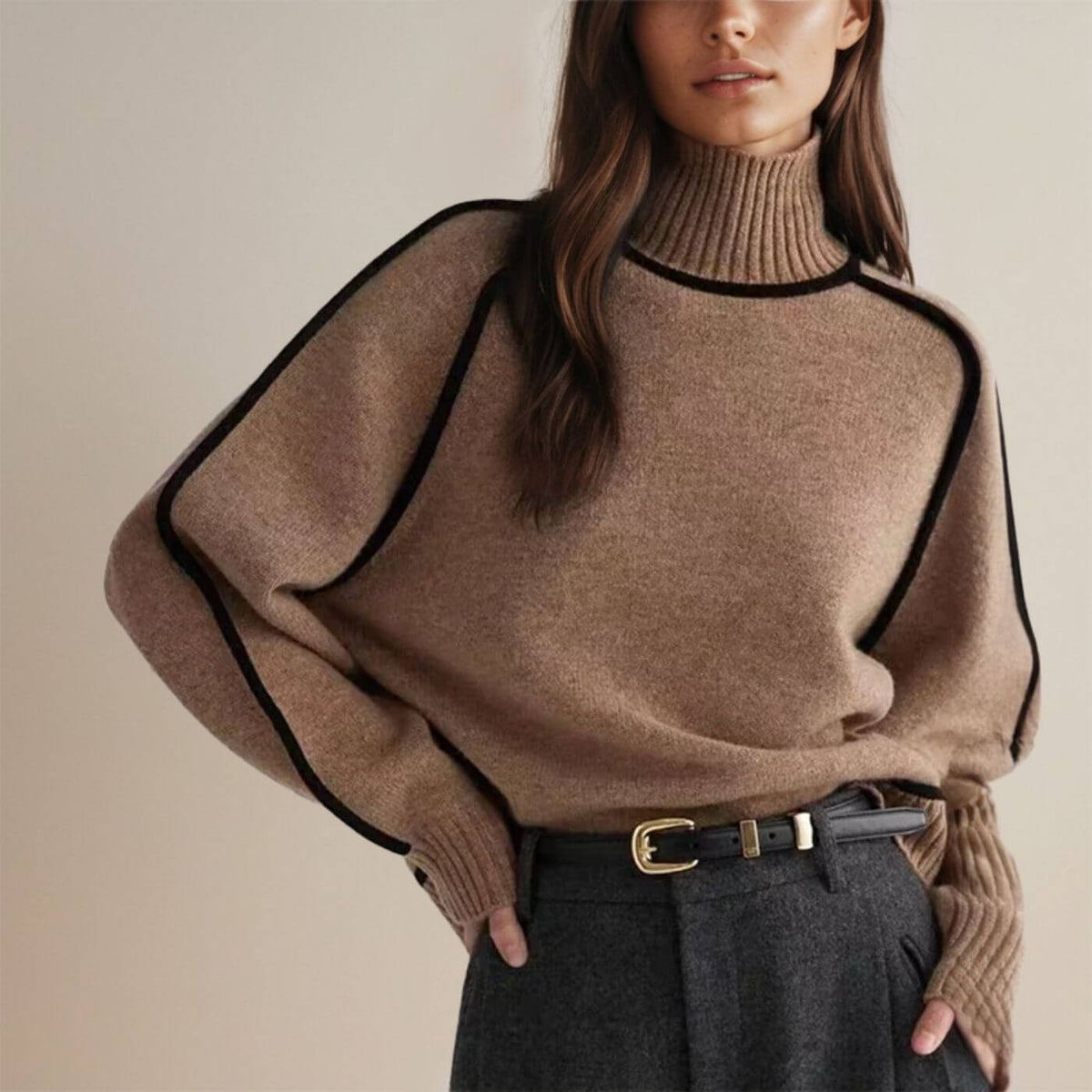 Amélie™ - Lyxig Couture Polotröja