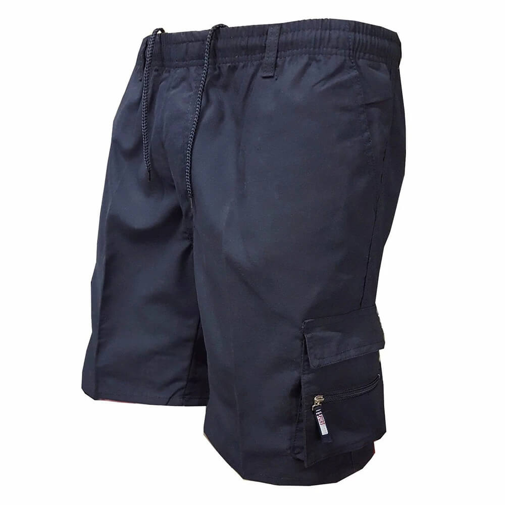 Anders - Shorts med flera fickor i avslappnad stil och bekväm resårmidja