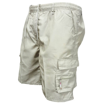Anders - Shorts med flera fickor i avslappnad stil och bekväm resårmidja