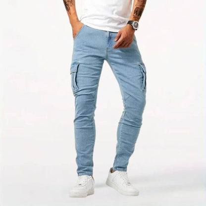Charlie™ – Jeans med Cargofickor