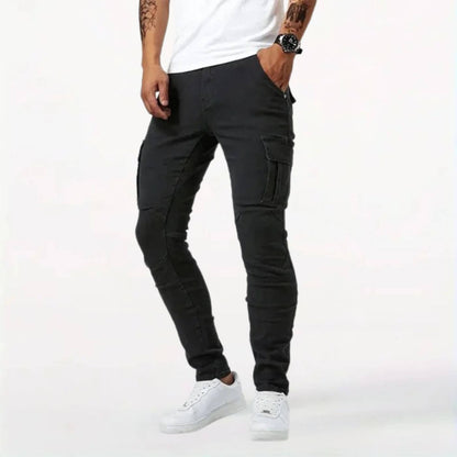 Charlie™ – Jeans med Cargofickor