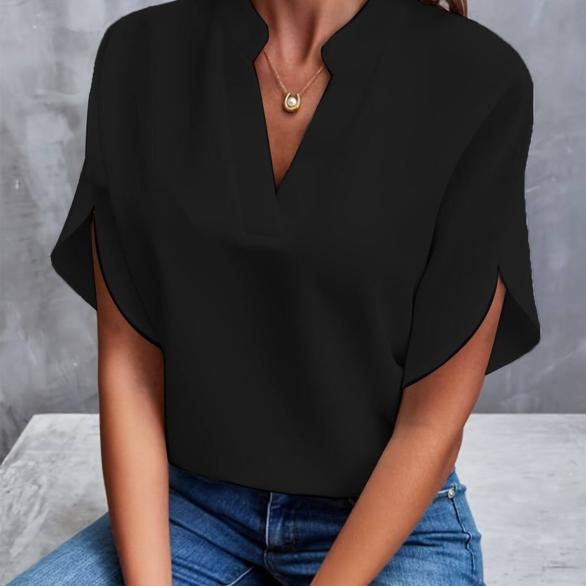 Ellen™ – Andningsbar Elegant Blus
