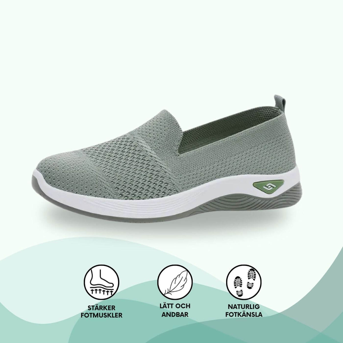 ErgoFit - Andningsbara Ortopediska Komfortsneakers (1+1 GRATIS)