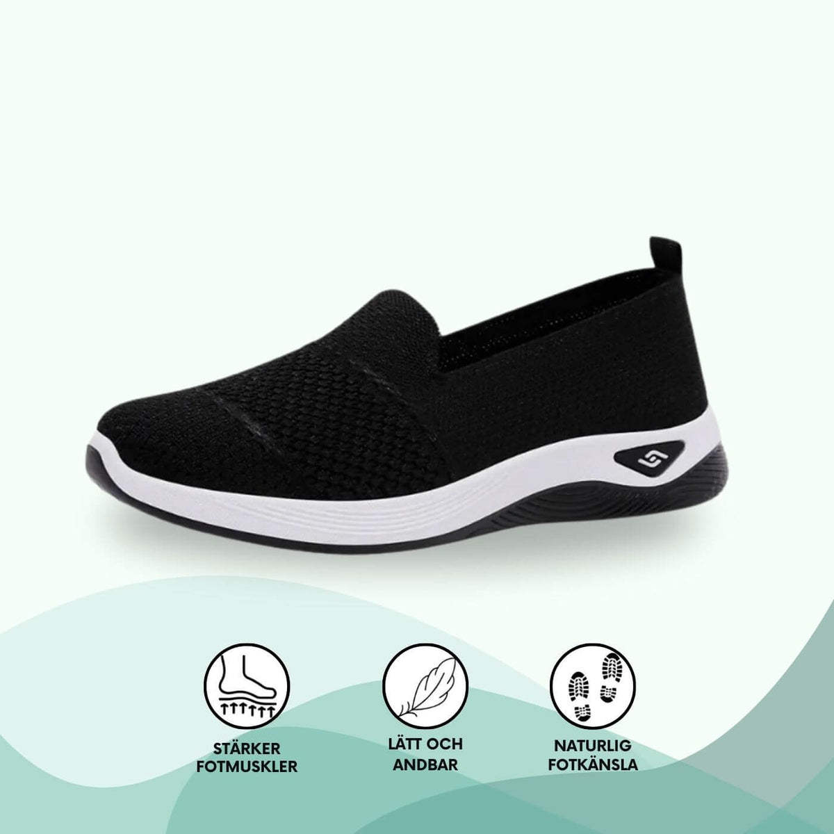 ErgoFit - Andningsbara Ortopediska Komfortsneakers (1+1 GRATIS)