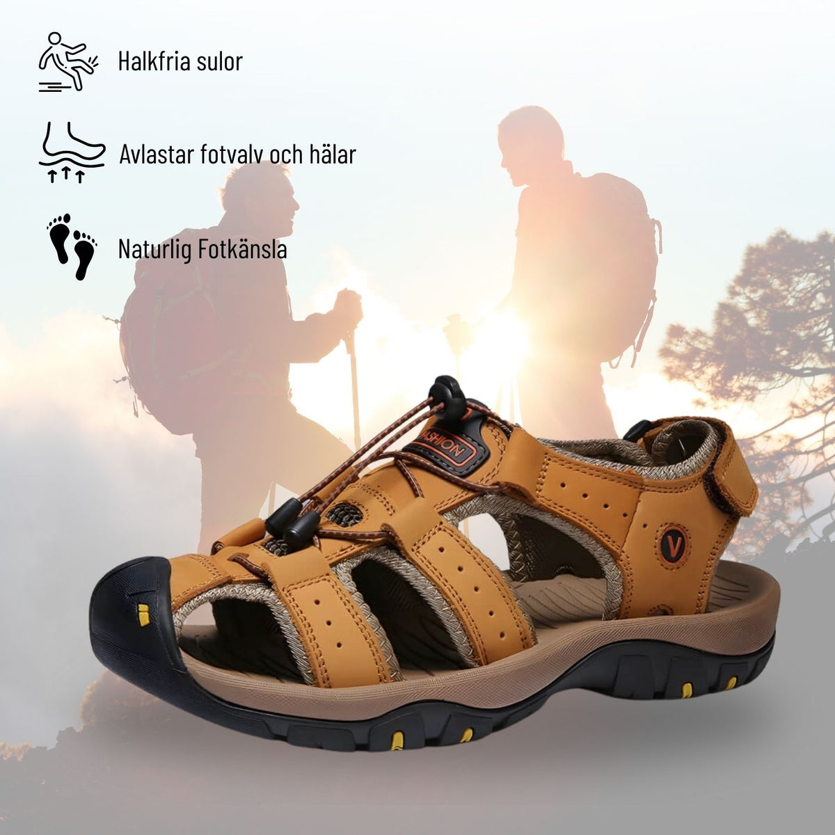 ErgoSandals – Smärtlindrande Ergonomiska Sandaler