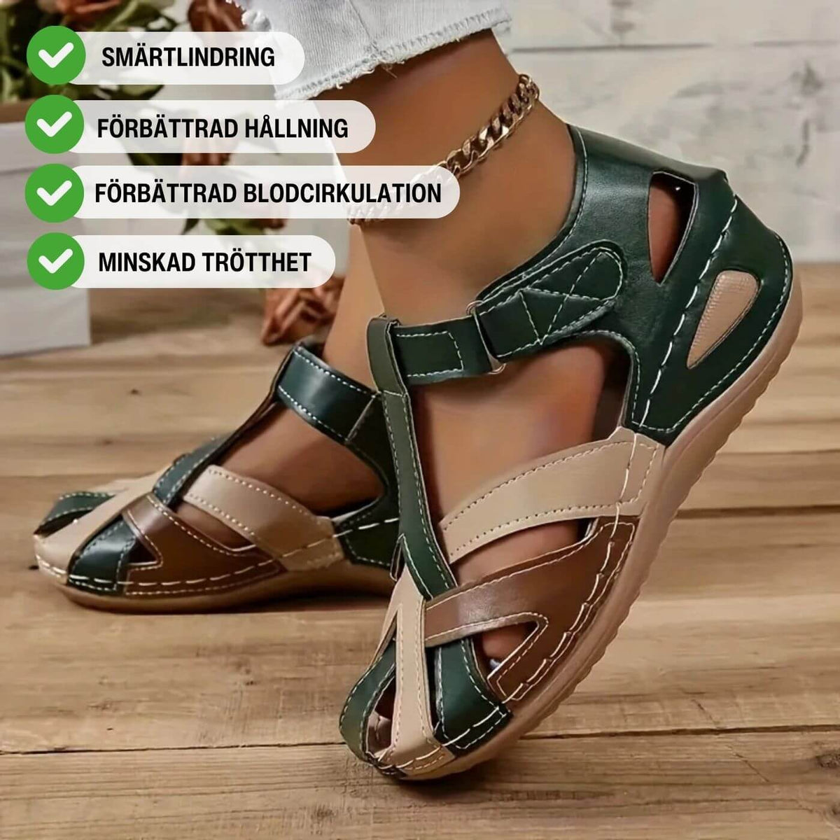 Felicia™ – Ortopediska Sandaler
