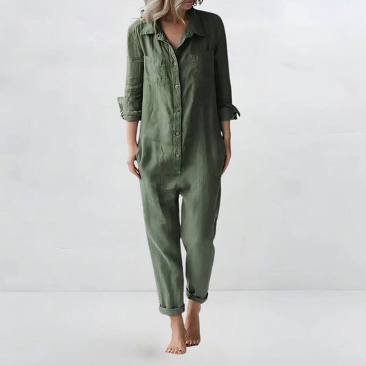 Hellen™ – Långärmad Jumpsuit