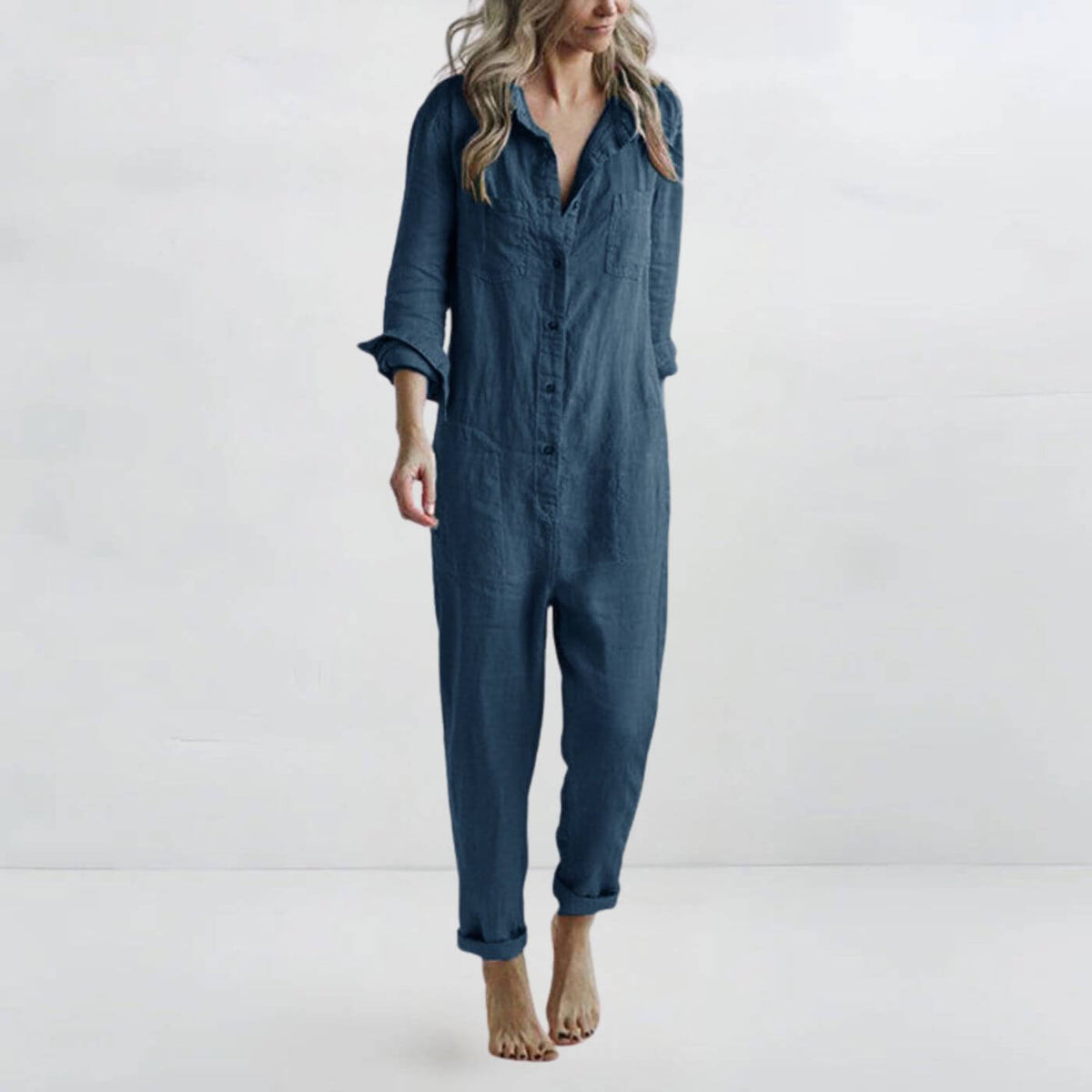 Hellen™ – Långärmad Jumpsuit