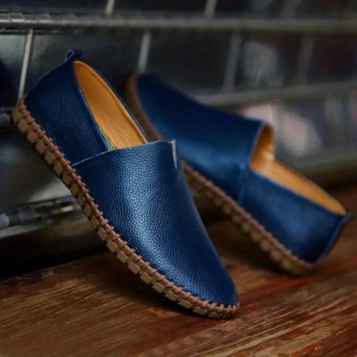Leonardo – Ortopediska Loafers i Premiumläder