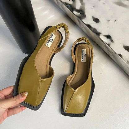 Molly™ – Fyrkantiga Tå Sommar Sandaler