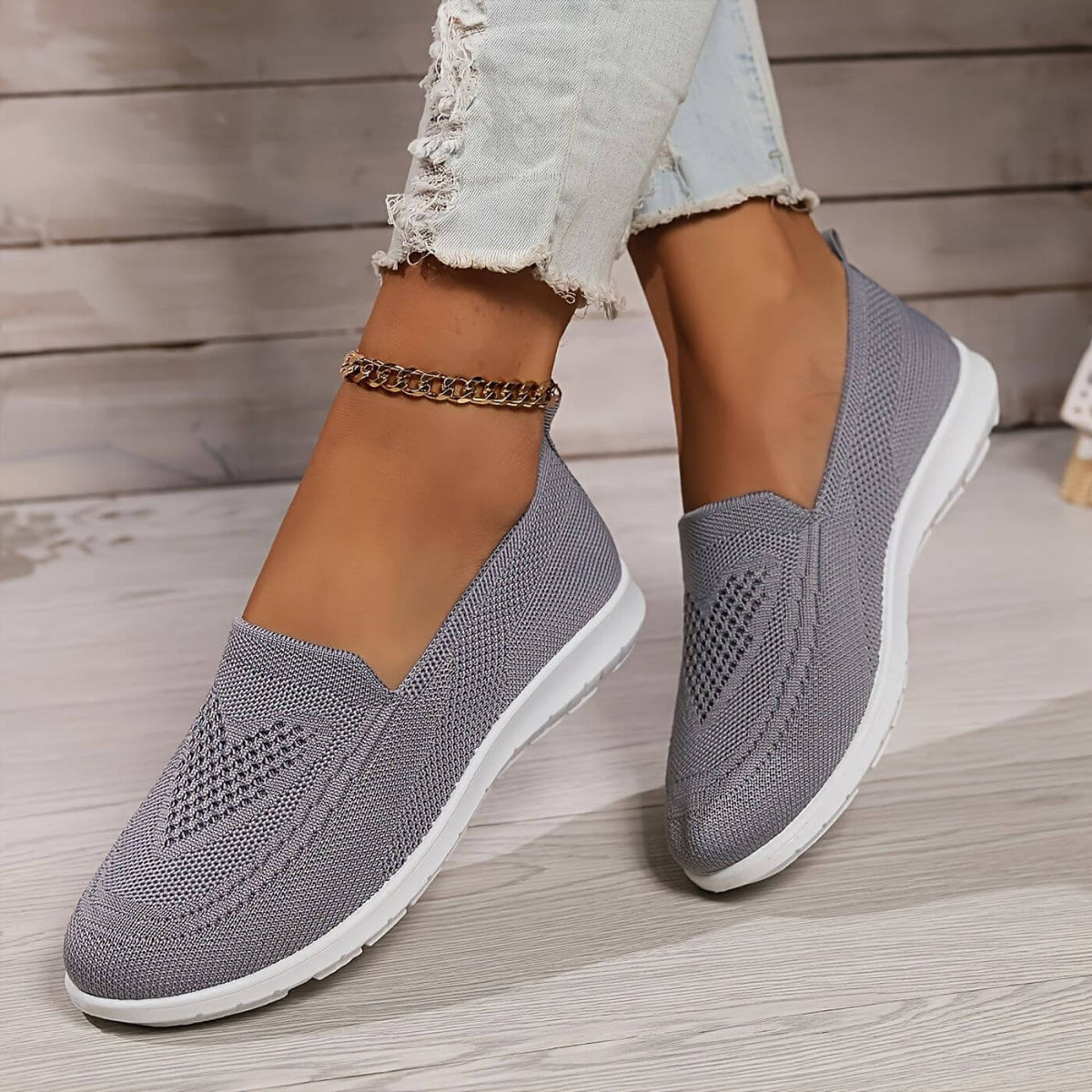 Nova – Andningsbara Ortopediska Slip-on Skor
