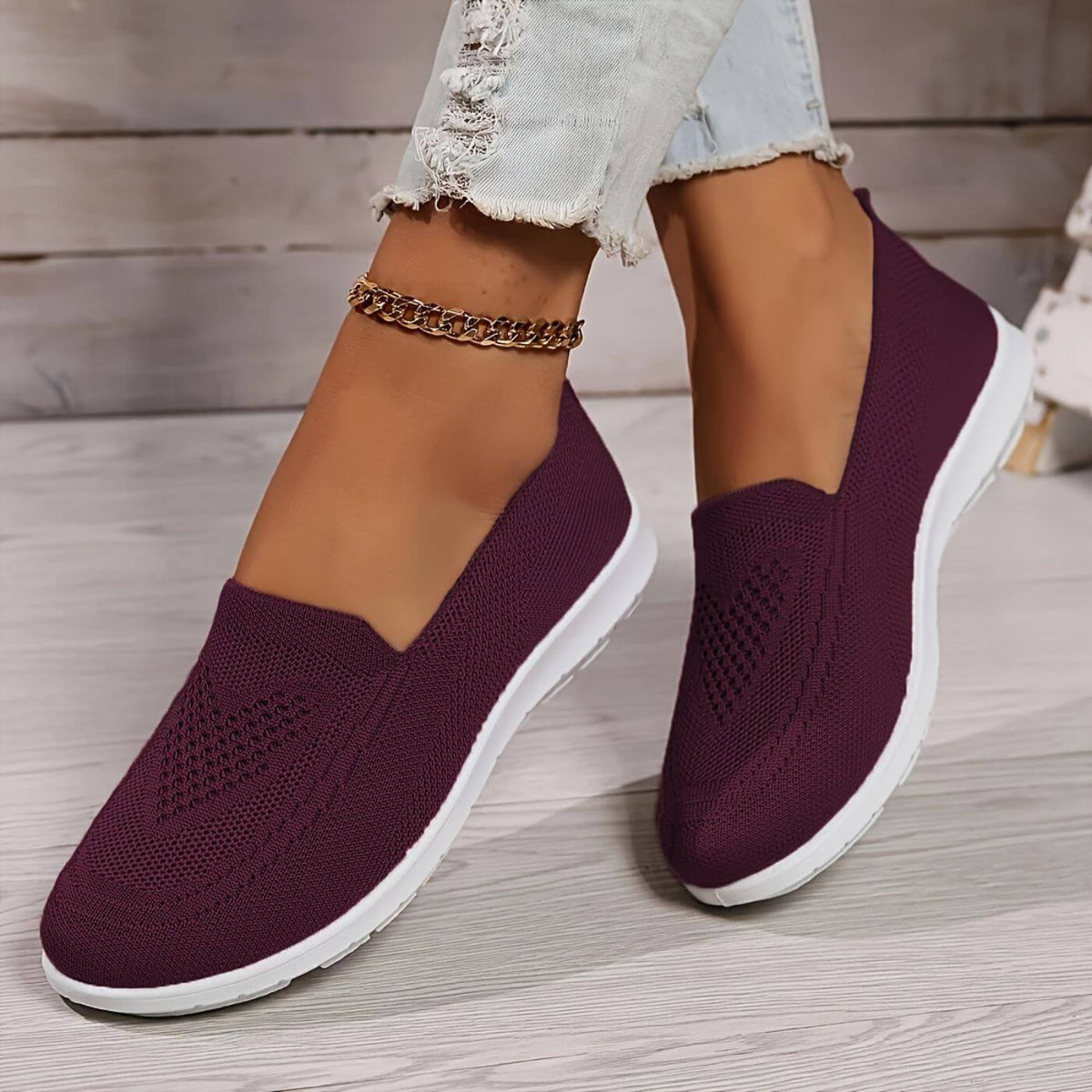 Nova – Andningsbara Ortopediska Slip-on Skor