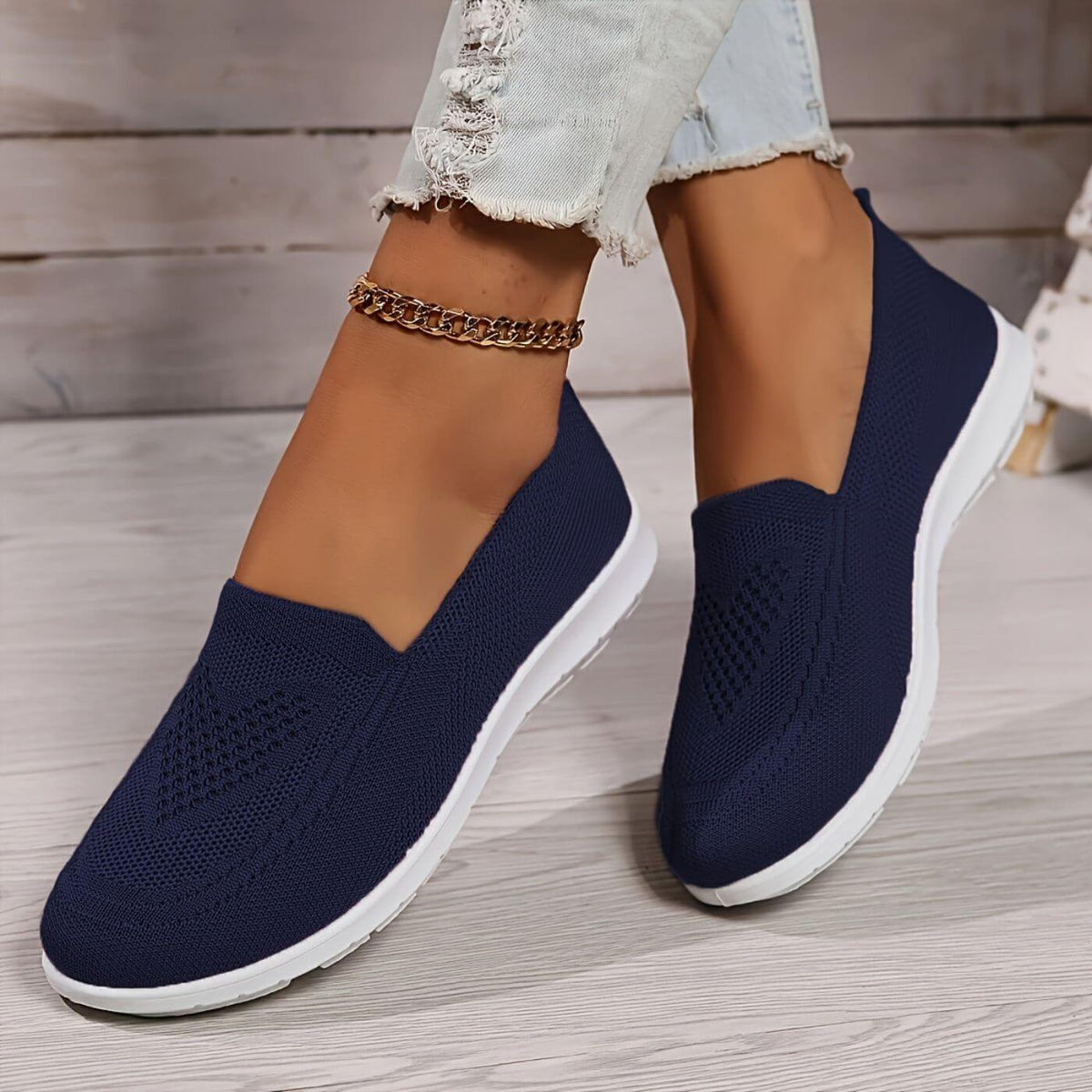 Nova – Andningsbara Ortopediska Slip-on Skor