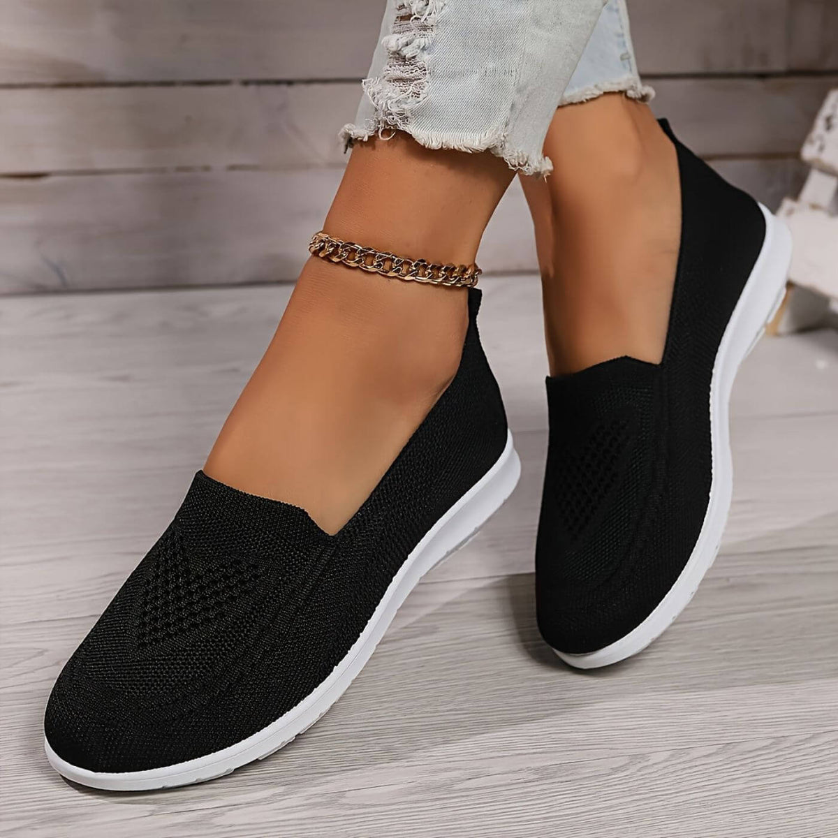 Nova – Andningsbara Ortopediska Slip-on Skor