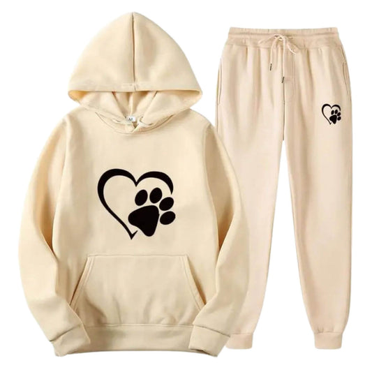 PawComfort Set™ – Mysig Hoodie & Byxor för Kalla Dagar!