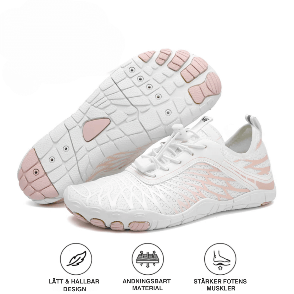Solax Pro™ - Bekväma, Halkfria Barfotaskor