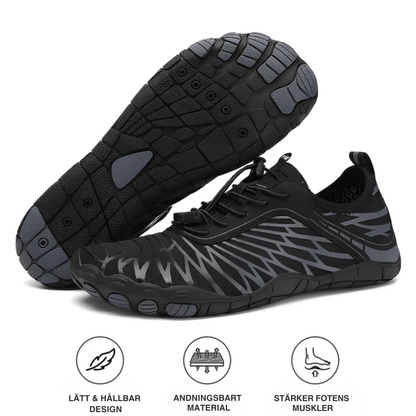 Solax Pro™ - Bekväma, Halkfria Barfotaskor