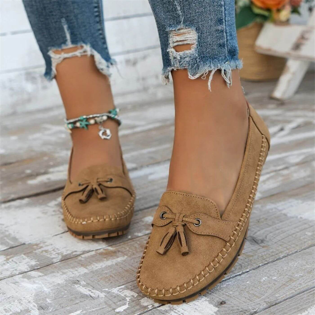 Tilde™ - Bekväma Ortopediska Loafers