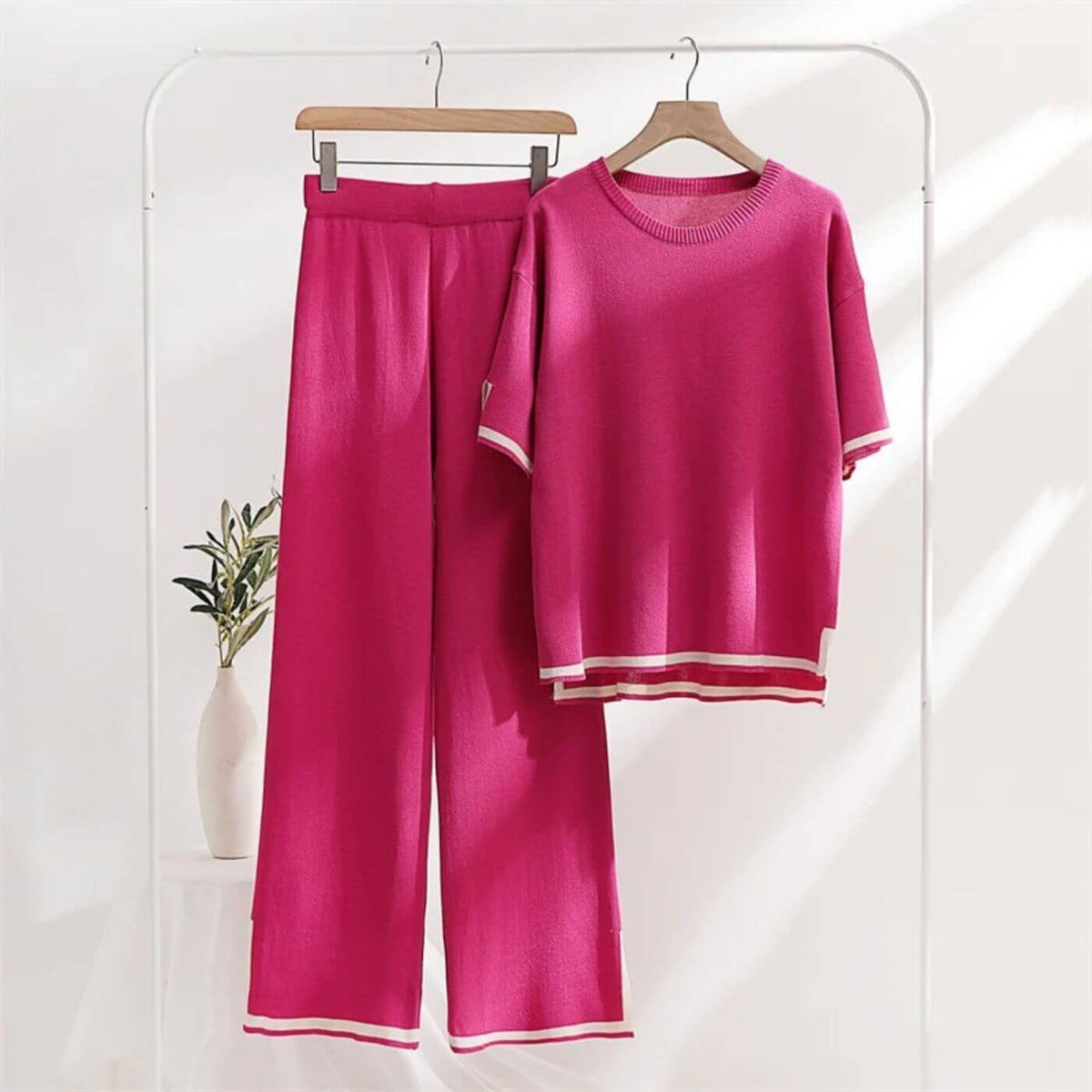 Tyra - Elegant 2-Delat Capri-Set